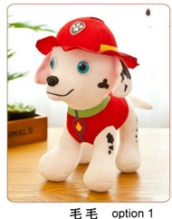 Paw patrol 30cm+- soft toys option 7