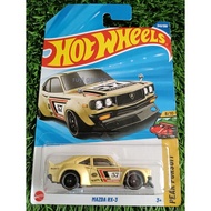 HOT WHEELS MAZDA RX-3 YELLOW 57 TOYO TIRES LOT Q 2025