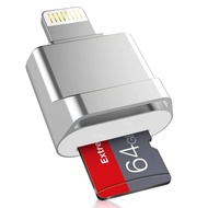 CCLCC Lightning Micro Sd/ เครื่องอ่านบัตร TFMicro SD SDXC ตัวอ่านหน่วยความจำการ์ดใช้ได้อะแดปเตอร์สำห