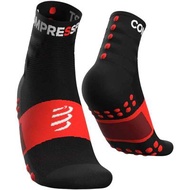 COMPRESSPORT Running Socks Training Sock 2 PACK - BLACK (XU00001B_990)
