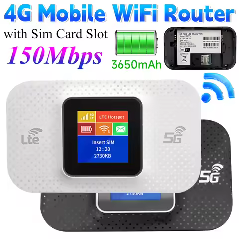 H807Pro Pocket WIFI Router Wireless 4G WIFI Router Mobile with Sim Card Unlock Modem 150Mbps WiFi Ho