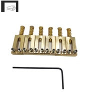 Electric Guitar Bridge Saddles Brass 10.5MM Tremolo Parts Electric Guitar Bridge String Saddle Guita