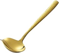 Bafnsiji Kitchen Ladle, Stainless Steel Sauce Spoon, Saucier Drizzle Spoon with Spout, Stainless Ste