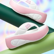 AOKANG đế dày tăng EVA Flip-flops dép của phụ nữ Ins đồ mặc ngoài phong cách Flip-flops