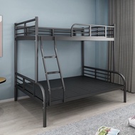 Adult Children's Bed High Low Low Lower Bunk Factory Two-Tier Mother-Child Iron Bed Iron Frame Bed D