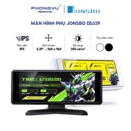 Jonsbo DS339 3.39 inch secondary monitor - IPS background, ABS plastic, USB connection -