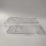 Marslako - [無分格] 透明壓克力翻蓋卡盒 卡片收納盒 適用於寵物小精靈小馬寶莉卡牌遊戲卡牌 [平行進口]