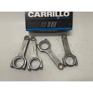 44377 - CARRILLO® PRO-H  racing con rod  H-BEAM  EVO 123 Pin 22mm  OEM / Length 150 mm OEM conrod connecting rod 44377 .