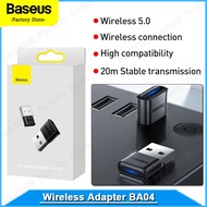 Baseus USB Adapter Bluetooth, Dongle Adaptador Adapter Bluetooth 5.0 for PC Laptop Wireless Speaker USB Audio Receiver