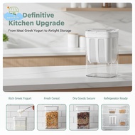[LI] Greek Yogurt Strainer 1300ml/2000ml Multi Yogurt Filter With Fine Mesh Bag & Lid For Thi Greek 
