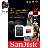 🔥LOCAL STOCK🔥SanDisk 100MB/S ULTRA A2 Class 10 Micro SD Memory Card 16G/32G/64GB/128GB/256GB/512GB M