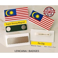 new badges PIN & MAGNET 5cm X2.5cm