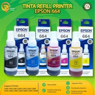 Tinta Epson 664 For Printer L100 L120 L210 L310 L360 Kemasan Baru