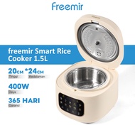 OFFICIAL freemir Slow Rice Cooker 12L Low Sugar - Alat Masak Penanak Nasi Berbahan Digital