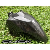 Front Fender Click V2 V3 (ABS Plastic Carbon Hydrodip)