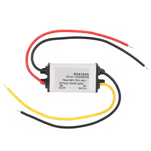 Converter 24V to 12V High Efficiency Step down Power Supply 5A Step down Power Supply - Step down Po