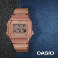 Win Watch Shop นาฬิกา Casio รุ่น B650WC-5A สายแสตนเลส สีพิงค์โกลด์ ใส่ได้ทั้งชายและหญิง -ของแท้ 100%