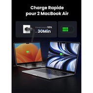 Ugreen Charger Head Adapter Gan Pd Type C Fast Charging 33W 65W 100W