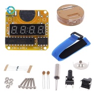 LED Watch Electronic Clock DIY Kit with Battery