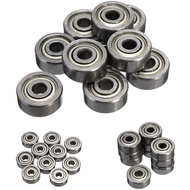 10PCS/Set 623ZZ Bearing ABEC-5 3x10x4mm Double Shielded Miniature 623-2Z Carbon Steel Shafts Ball Be