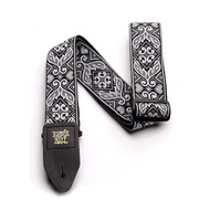 ERNIE BALL ERNIE BALL 4166 Guitar Strap JACQUARD TRIBAL SILVER