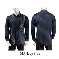 BENTOP Baju Batik Kemeja Long Sleeve Baju Batik Lengan Panjang Slim Fit Cutting Classic Series