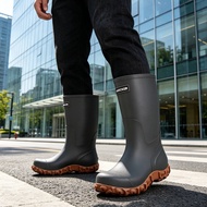 M Million Steps Fashion Rain Boots Men's New Style Waterproof Shoes Short Tube Anti-slip Rain Boots 