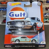 Hotwheels '69 Ford Mustang Boss 302 Gulf