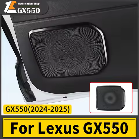 For Lexus GX550 550 Tailgate Trunk door panel horn Decoration Cover 550h Interior upgraded Accessori