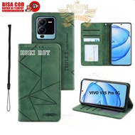 Flip Magnet Casing Vivo V25 Pro 5G- Casing Flip Cover Wallet Sarung Hp - Casing Dompet Flip Magnet