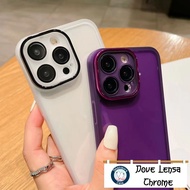 Dove CHROME LENS HP CASE SAMSUNG S23 S23+ S23 ULTRA S24 S24+ S24 ULTRA A52 A52S A22 A23 A24 A25 A10S