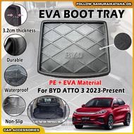 Car Boot Tray Trunk Tray For BYD Atto 3 2023-Present EVA Copolymer Luggage Cargo Dulang But Kereta 1