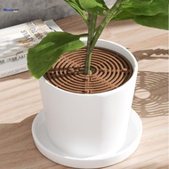 Plant Pot Hollow-out Soil Guard Cuttable Plant Pot Cover with Nails