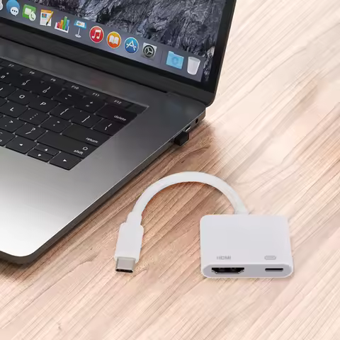 Multiport Digital AV Converter with 100W PD 4K USB C To HDMI-Compatible Multiport Adapter Driver-fre