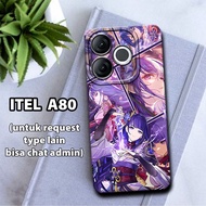 CC15/ Softcase for ITEL A80/genshin impact character Motif/ITEL A80 case/ITEL A80 case/ITEL A80 soft