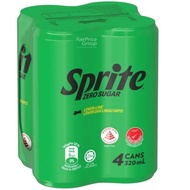 Sprite Lemon Lime Zero Sugar 4 x 320ml