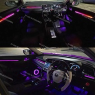 CIVIC FC MAGIC INTERIOR AMBIENT LIGHT DRAGON SCALE SHADOW RIBBON DESIGN