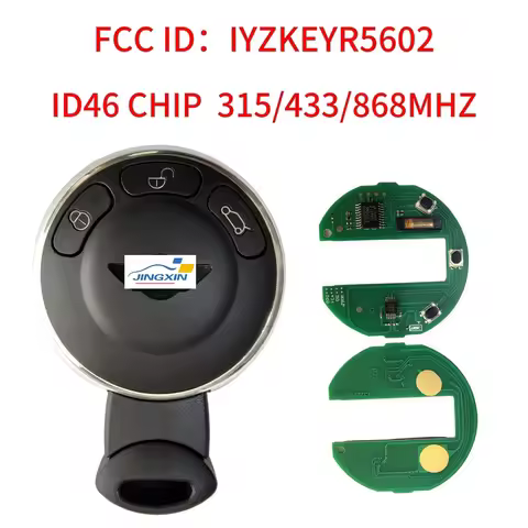 Jingxin KR55WK49333 BMW Remote 315/315lp/434/868mhz Id46 Pcf7945 chip For Bmw Mini Cooper BMW Key BM