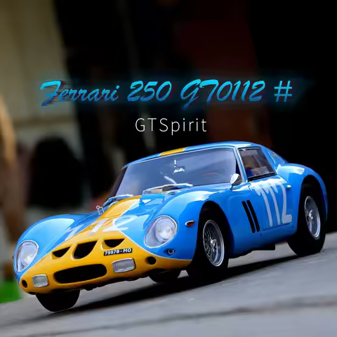 GT Spirit Ferrari 250 GTO Simulated Resin Car Model Gift Collection Ornaments for 1/18 Scale Static 