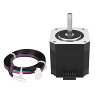 42 Stepper Motor Driver D- DC Motor 1.8 Degrees 2A 2-Phase Hybrid 4-Lead for 3D Printer Motor PartsN