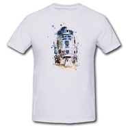 R2-D2 Unisex Round Neck Short Sleeve T-Shirt