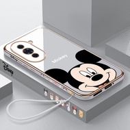 girl plating Case for Huawei Y6P Huawei Y8P 2020 Huawei Y7a Huawei Y9S Huawei Y6 2019 luxury Charact