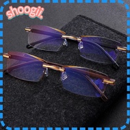 SHOOGEL Anti Blue Light Readers Eyewear Computer Gaming Goggles Diamond-cut +1.0 to 3.0 Degree Presb