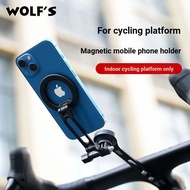 WOLF'S House Fushi Cycling Table Phone Holder Bicycle Magnetic Tablet Holder Road Bike Universal Pho