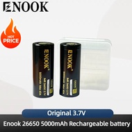 / Legit ENOOK 26650 Battery 5000mah 60A 3.7v Lithium Rechargeable 18650 Battery. 8