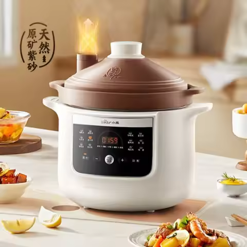 Bear electric slow cooker, soup pot, clay pot, porridge cooker, baby food cooker, electric cooking p
