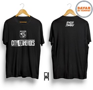 Kaos PERSEBAYA SURABAYA CITY OF HEROES #KITAPERSEBAYA LIGA 1 INDONESIA PSSI SEPAKBOLA FOOTBALL JERSE