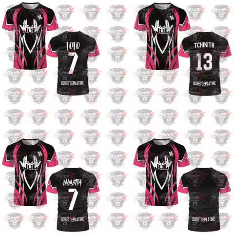 2026 New Jul T-shirts Ninetta Toto Pink Breathable Training Dp Football Jerseys Summer Fashion Casua