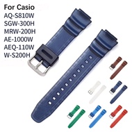 For Casio Watchband Port 18mm Electronics Wrist Watch Ae-1000W AQ-S810w MRW-200H w-S200H Watch Strap