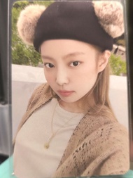 BLACKPINK Born Pink jennie小熊不比耶款小卡